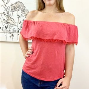 Splendid Off Shoulder Blouse